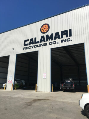 Calmari Recycling Company Brand Printed