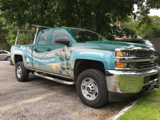 Meigs Point Nature Center Printed Truck Front