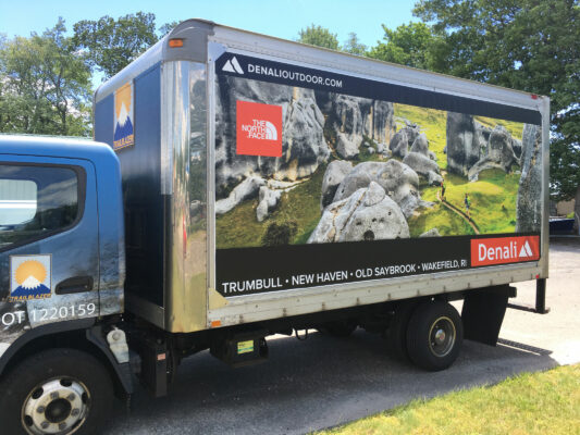 A Denali Outdoor Brand Printed Truck