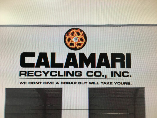 Calamari Recycling Company Unit Sign